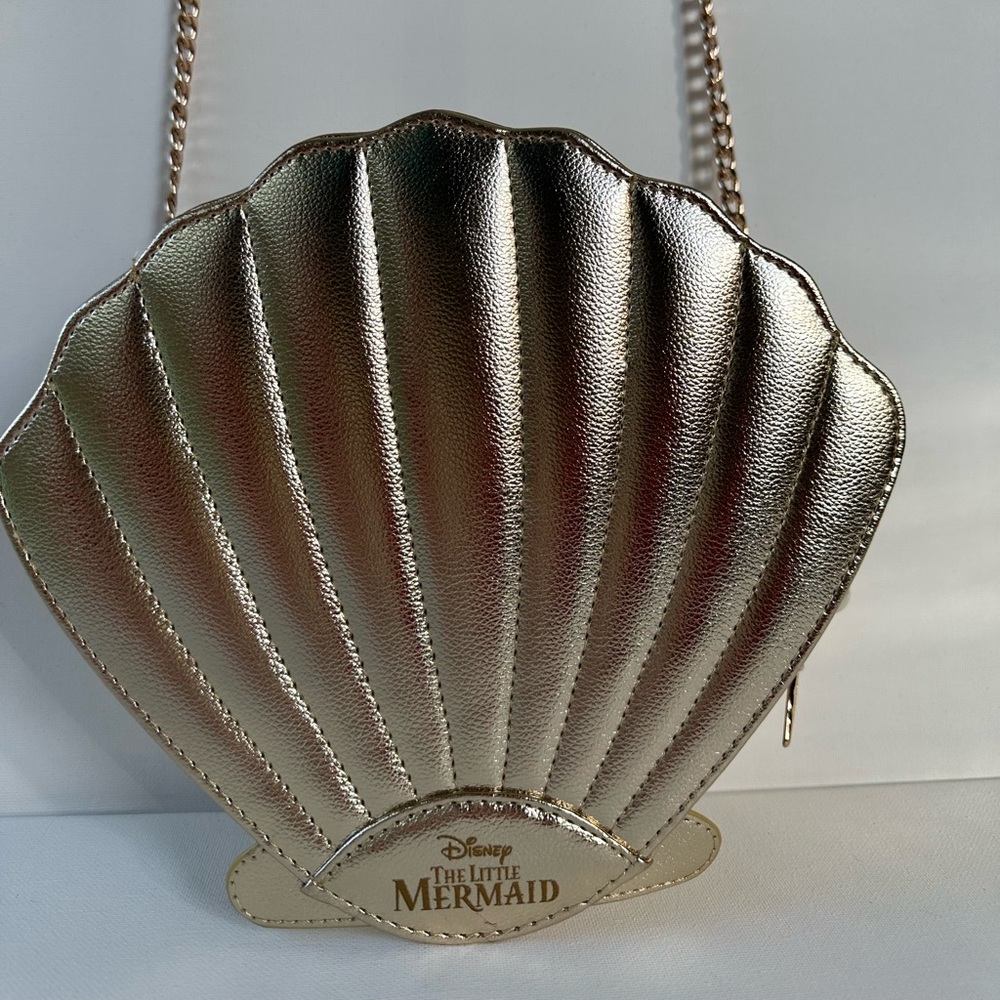 Disney Metallic Gold Shell Crossbody Bag